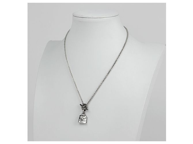 Hermès Collana Amulette Kelly Hermes Argento - vista 5