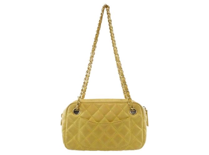 Borsa a Spalla Chanel 40009 Gialla Giallo - vista 2
