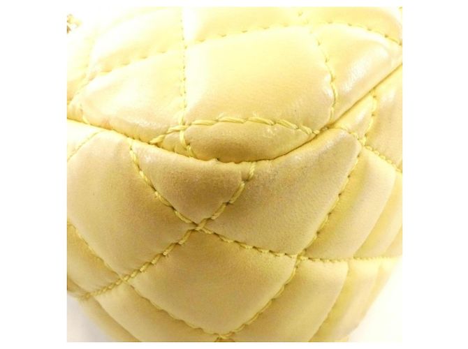 Borsa a Spalla Chanel 40009 Gialla Giallo - vista 3