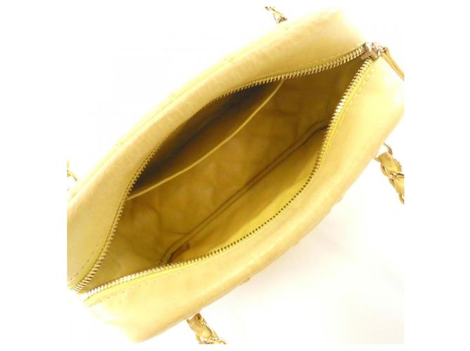 Borsa a Spalla Chanel 40009 Gialla Giallo - vista 9