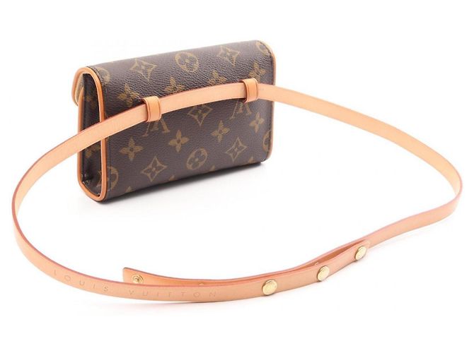 Pochette Florentine Louis Vuitton Vita Marrone - vista 2