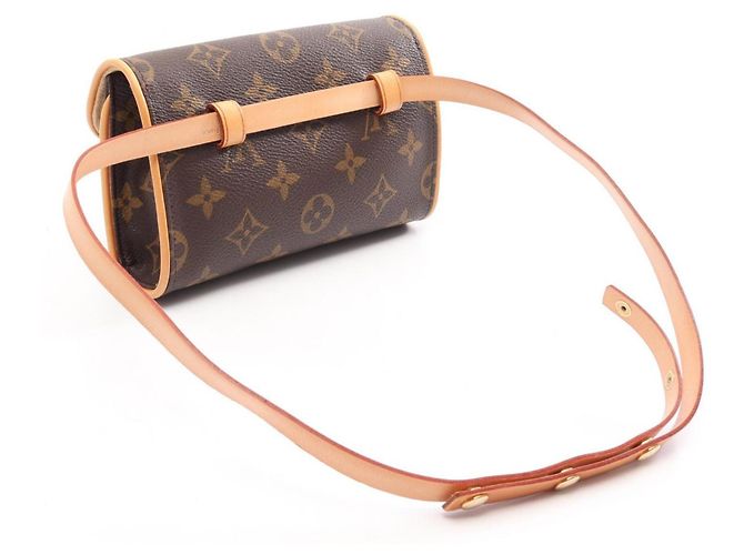 Pochette Florentine Louis Vuitton Vita Marrone - vista 2