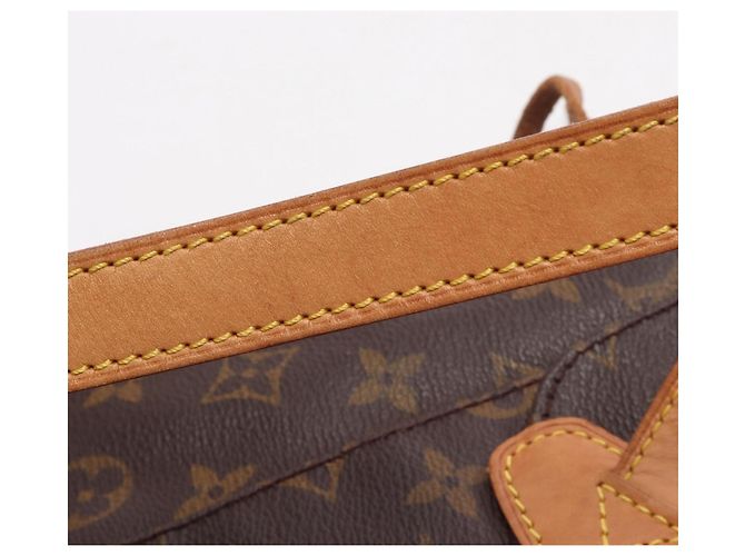 Zaino/Borsa Louis Vuitton Montsouris MM Marrone - vista 12