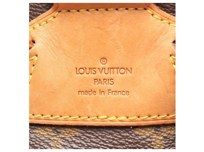 Zaino/Borsa Louis Vuitton Montsouris MM Marrone - vista 4