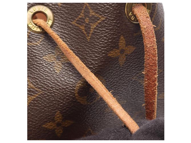 Zaino/Borsa Louis Vuitton Montsouris MM Marrone - vista 6