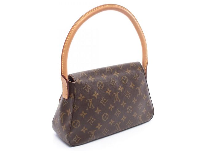 Louis Vuitton Mini Looping Handtasche Braun - Ansicht 2