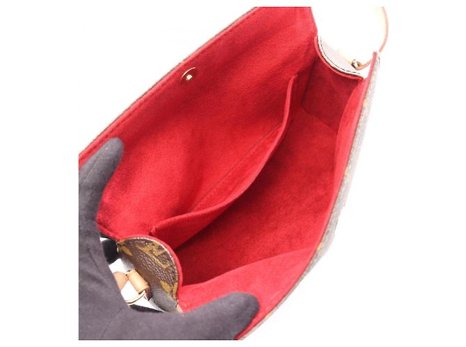 Borsa Louis Vuitton Recital Marrone - vista 3