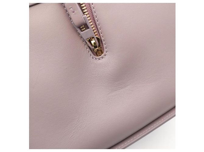 Borsa Loewe Hammock in pelle viola Porpora - vista 5