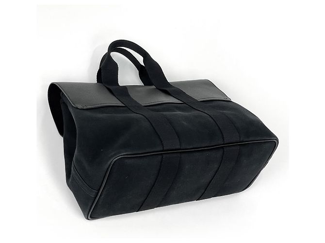 Hermès Borsa Tote Hermes Valparaiso MM Nero - vista 2