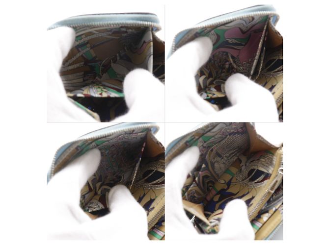 Hermès Hermes Azap Silkin Epsom Leather Silk Blu - vista 4