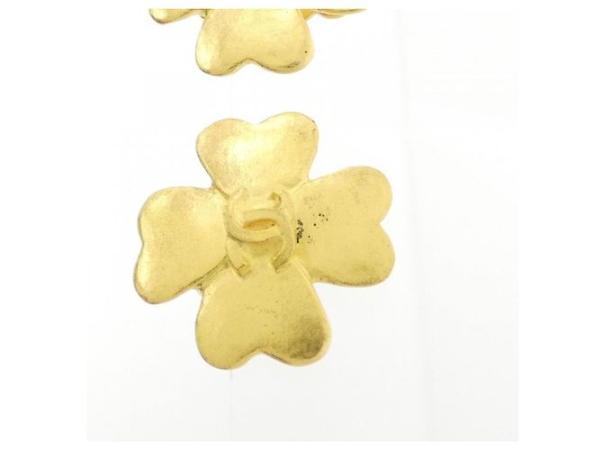 Orecchini a clip dorati Chanel D'oro - vista 3