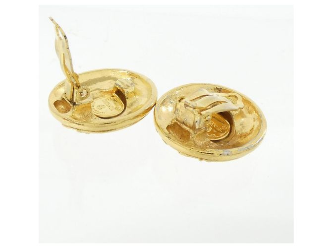 Orecchini a clip dorati Chanel D'oro - vista 3
