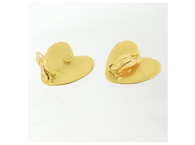 Orecchini a clip dorati Chanel D'oro - vista 3
