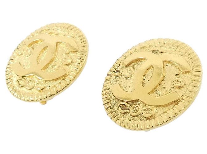 Orecchini a clip dorati Chanel D'oro - vista 2
