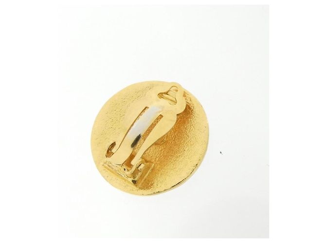 Orecchini a clip dorati Chanel D'oro - vista 4