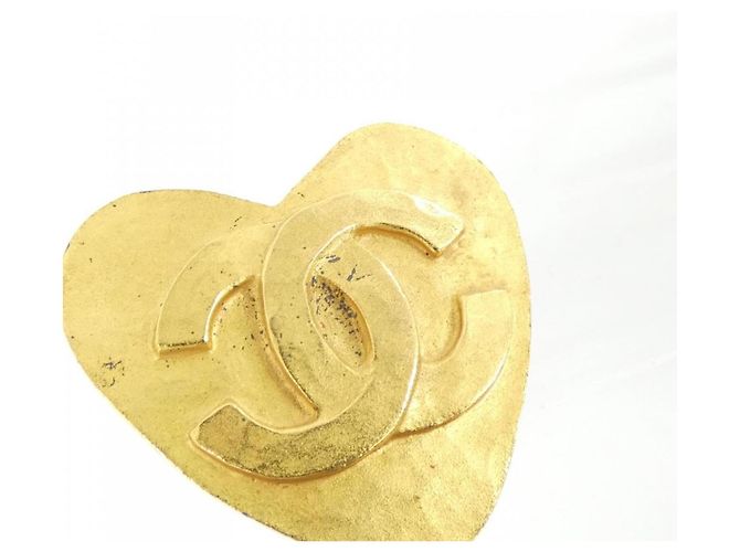 Orecchini a clip dorati Chanel D'oro - vista 3