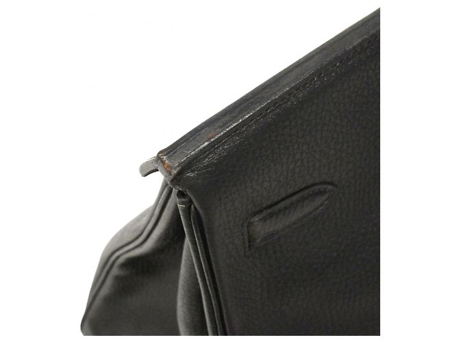 Hermès Borsa Hermes Birkin 40 Nero - vista 7