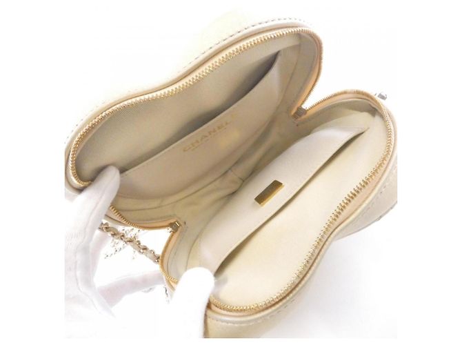 Borsa a Spalla Chanel AS3191 Gold D'oro - vista 7