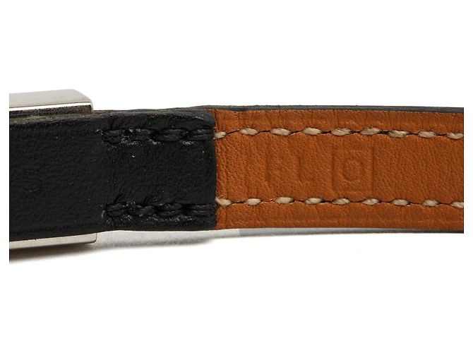 Hermès Medor Double Tour Collier de Chien Armband - Schwarz - Ansicht 4