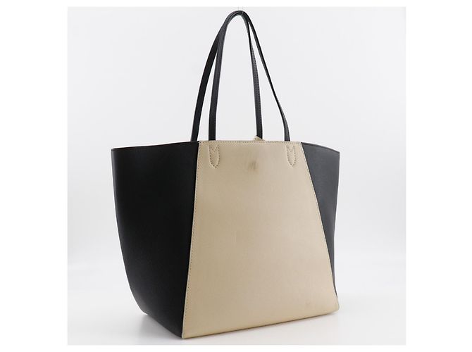 Louis Vuitton Lockme Cabas in pelle Beige - vista 3