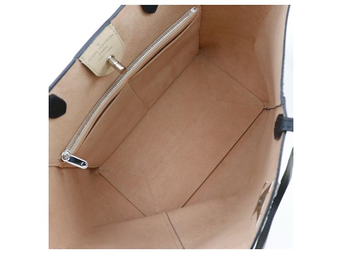Louis Vuitton Lockme Cabas in pelle Beige - vista 4