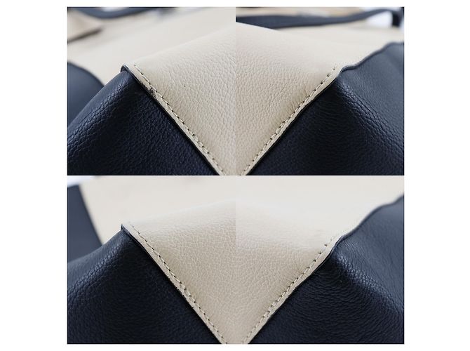 Louis Vuitton Lockme Cabas in pelle Beige - vista 7