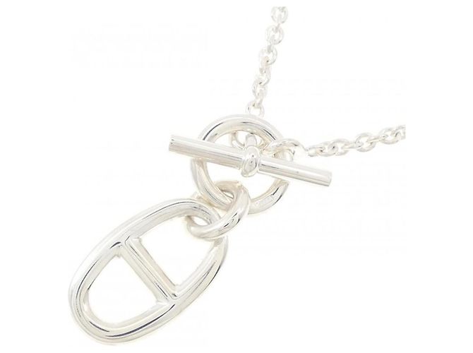 Collana Chaine d'Ancre Hermès Argento - vista 3
