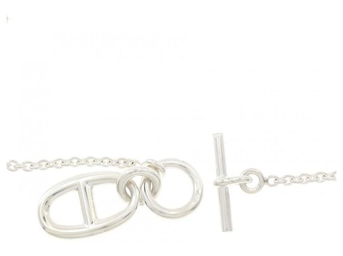 Collana Chaine d'Ancre Hermès Argento - vista 5