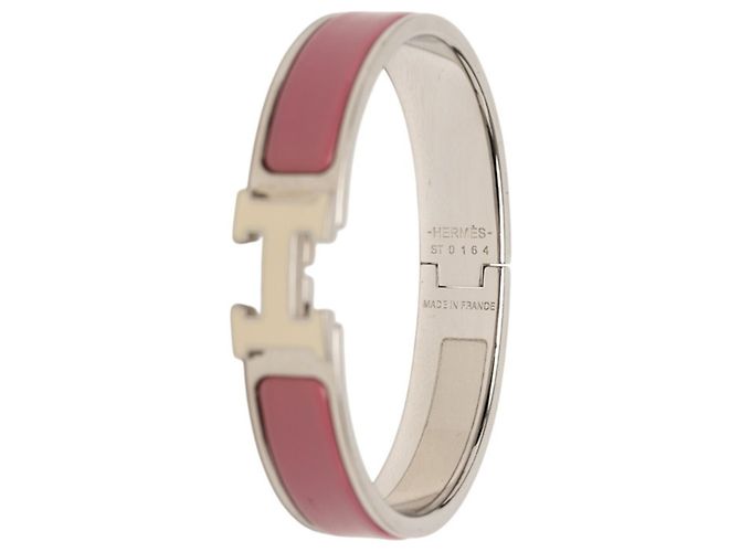 Hermès Bracciale Hermes Clic H PM Argento - vista 6