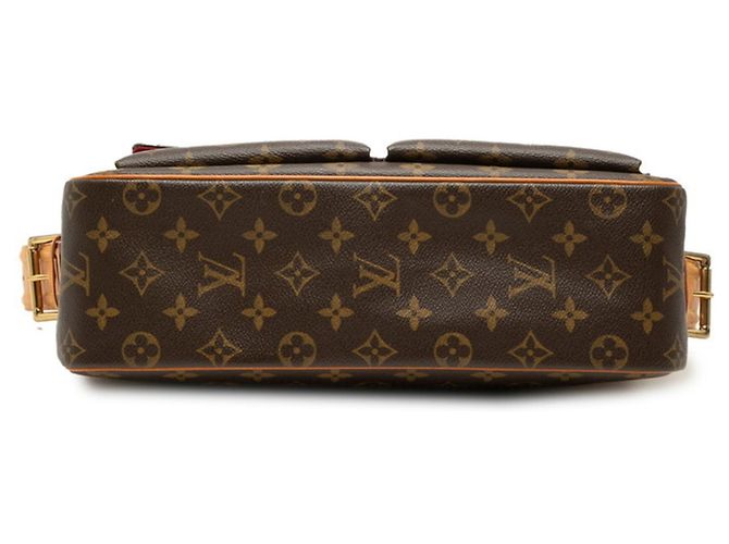 Borsa a Spalla Louis Vuitton Monogram Vivacite GM Marrone - vista 3