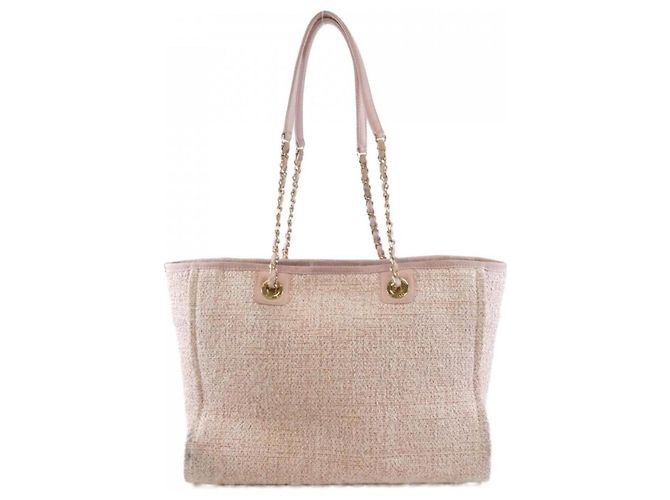 Borsa Chanel Deauville Line 67001 Rosa - vista 2