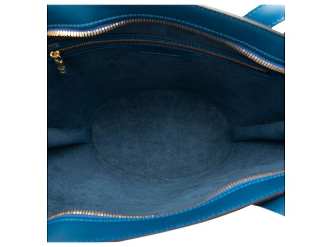 Borsa a tracolla Epi Saint Jacques Louis Vuitton Blu - vista 4