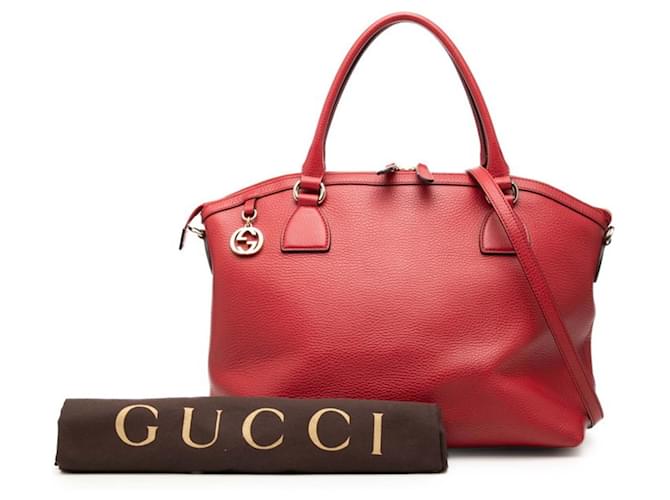 Borsa Tote Gucci Interlocking G Nero - vista 7