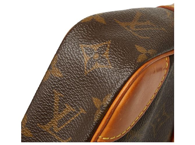Clutch Louis Vuitton Monogram Marly Dragonne GM Marrone - vista 5