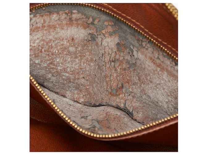 Clutch Louis Vuitton Monogram Marly Dragonne GM Marrone - vista 8