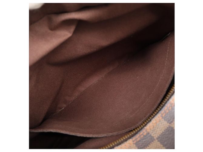 Borsa a tracolla Louis Vuitton Damier Naviglio Marrone Beige Damier ebene - vista 14