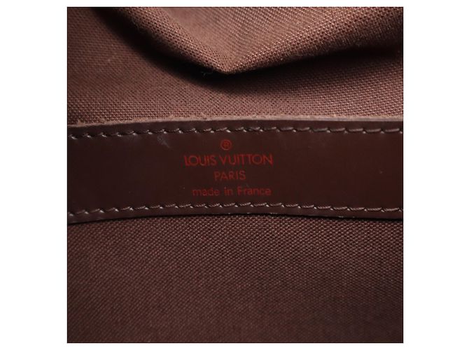 Borsa a tracolla Louis Vuitton Damier Naviglio Marrone Beige Damier ebene - vista 15
