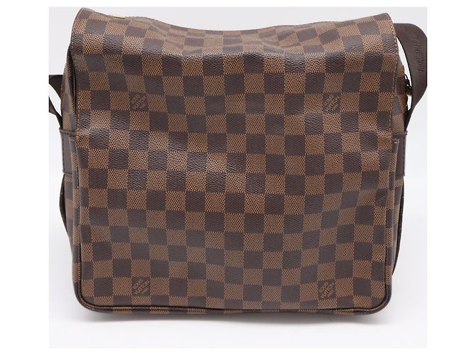 Borsa a tracolla Louis Vuitton Damier Naviglio Marrone Beige Damier ebene - vista 2