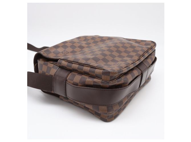 Borsa a tracolla Louis Vuitton Damier Naviglio Marrone Beige Damier ebene - vista 6