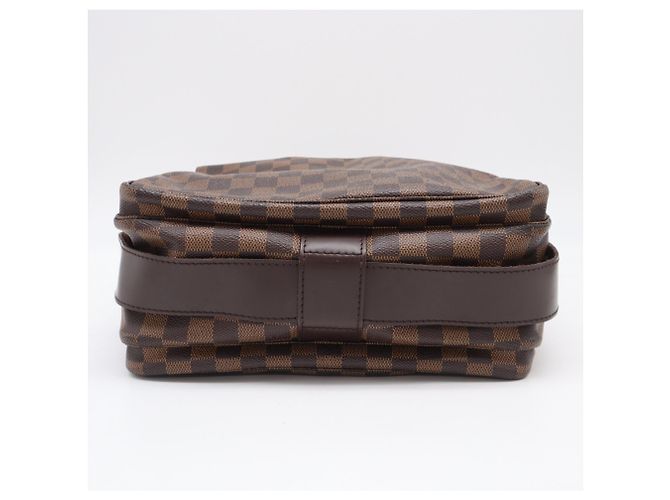 Borsa a tracolla Louis Vuitton Damier Naviglio Marrone Beige Damier ebene - vista 7