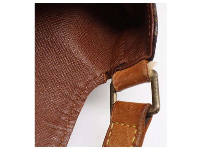 Borsa a Spalla Louis Vuitton Monogram Musette Salsa Marrone Beige Monogramma - vista 15