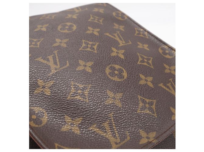 Borsa a Spalla Louis Vuitton Monogram Musette Salsa Marrone Beige Monogramma - vista 4