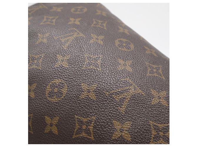 Bolso Louis Vuitton Monogram Speedy 30 Castaño Azul Beige Monograma - vista 4