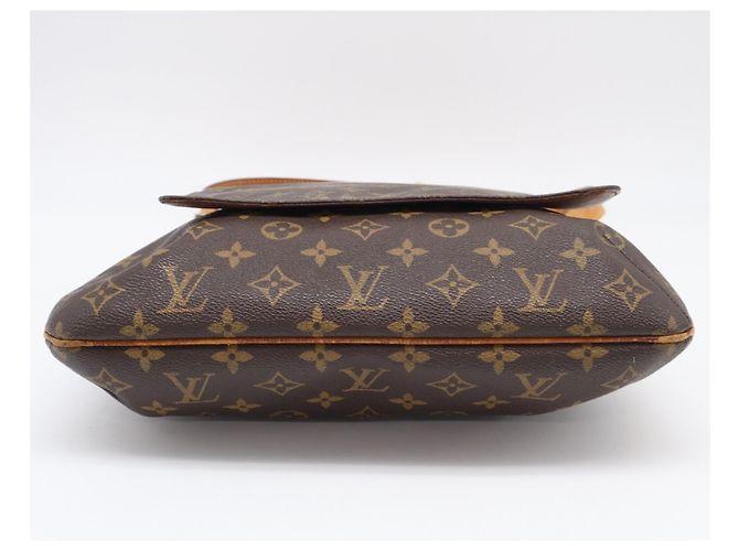 Borsa a tracolla Louis Vuitton Monogram Musette Marrone Beige Monogramma - vista 7