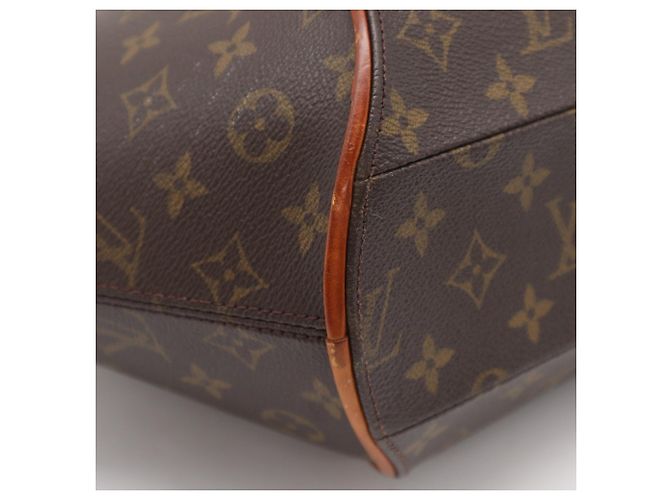 Borsa Louis Vuitton Monogram Ellipse MM Marrone Beige Monogramma - vista 14