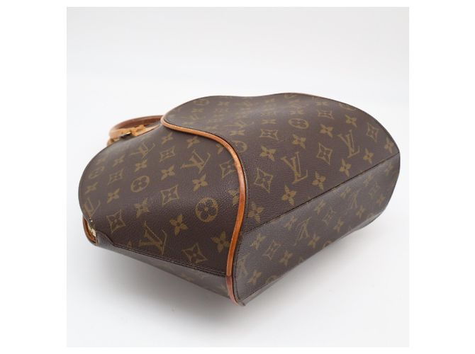 Borsa Louis Vuitton Monogram Ellipse MM Marrone Beige Monogramma - vista 6
