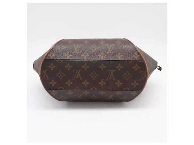 Borsa Louis Vuitton Monogram Ellipse MM Marrone Beige Monogramma - vista 7