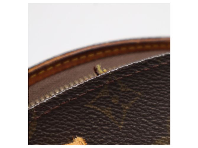 Borsa Louis Vuitton Monogram Ellipse MM Marrone Beige Monogramma - vista 8