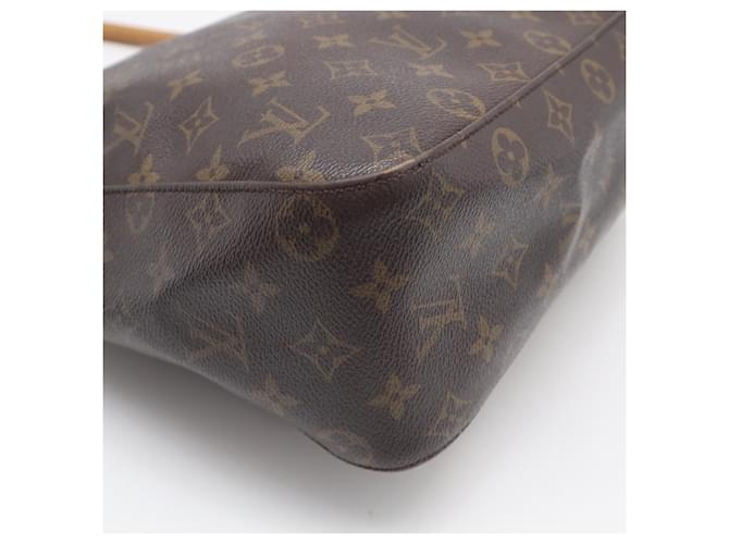 Borsa Louis Vuitton Monogram Looping GM Marrone Beige Monogramma - vista 10
