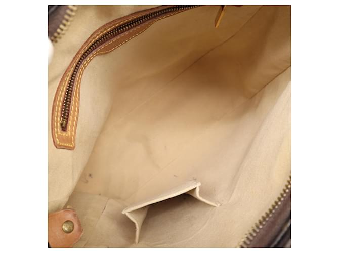Borsa Louis Vuitton Monogram Looping GM Marrone Beige Monogramma - vista 12